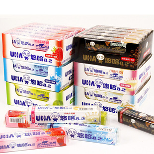 UHA�ƹ�ţ�����������lӲ���؝������ݮĨ����ζ�X��40g*10�l