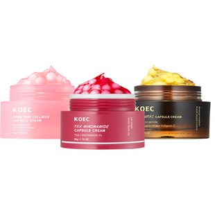Koec Niacinamide Txa Capsule Filling Cream with Spoon Hydrating Moisturizing Cream Cross-Border Hot Wholesale Amazon