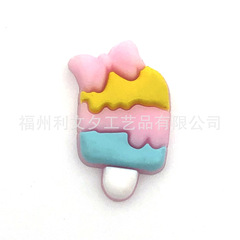 Direct Manufacturer Sale Hole Shoes Flower Shoe Buckle Purple Bear Set Cute Cartoon DIY 3D Accessory Decorations