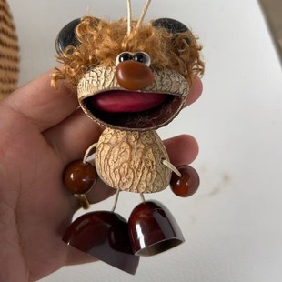 天然果壳挂件diy小女孩手工编织高级感可爱包包挂件配饰-阿里巴巴