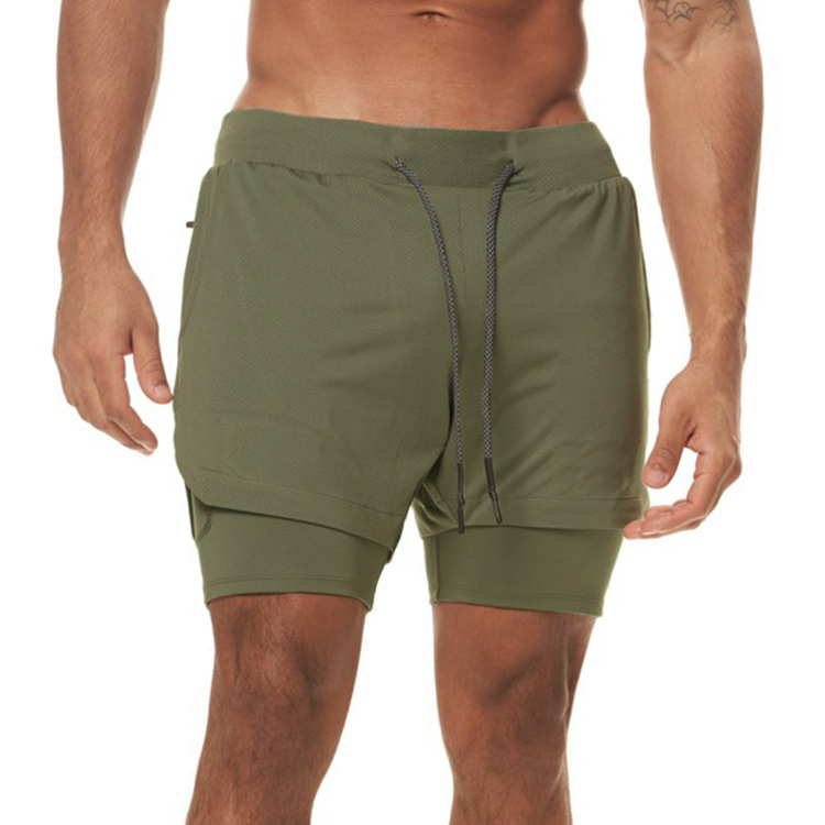 231g Weight Knee Length Pants Length Chemical fiber blending, Polyester Fabric Type Casual Pants, Shorts Pants Type Fitness, Gym Occasion Quick Dry Function Skinny Fit Type Solid Color Pattern Men's Gender Sports Style Men's Fitness Gym Sports Solid Color Knee Length Casual Pants Shorts 9