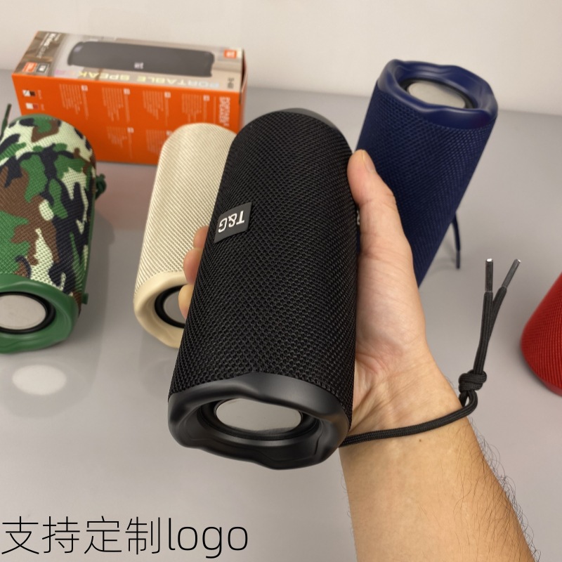 Transfronterizo TG468 altavoz bluetooth portátil tarjeta de conexión TWS pareja regalos subwoofer doble oscilador bluetooth sonido