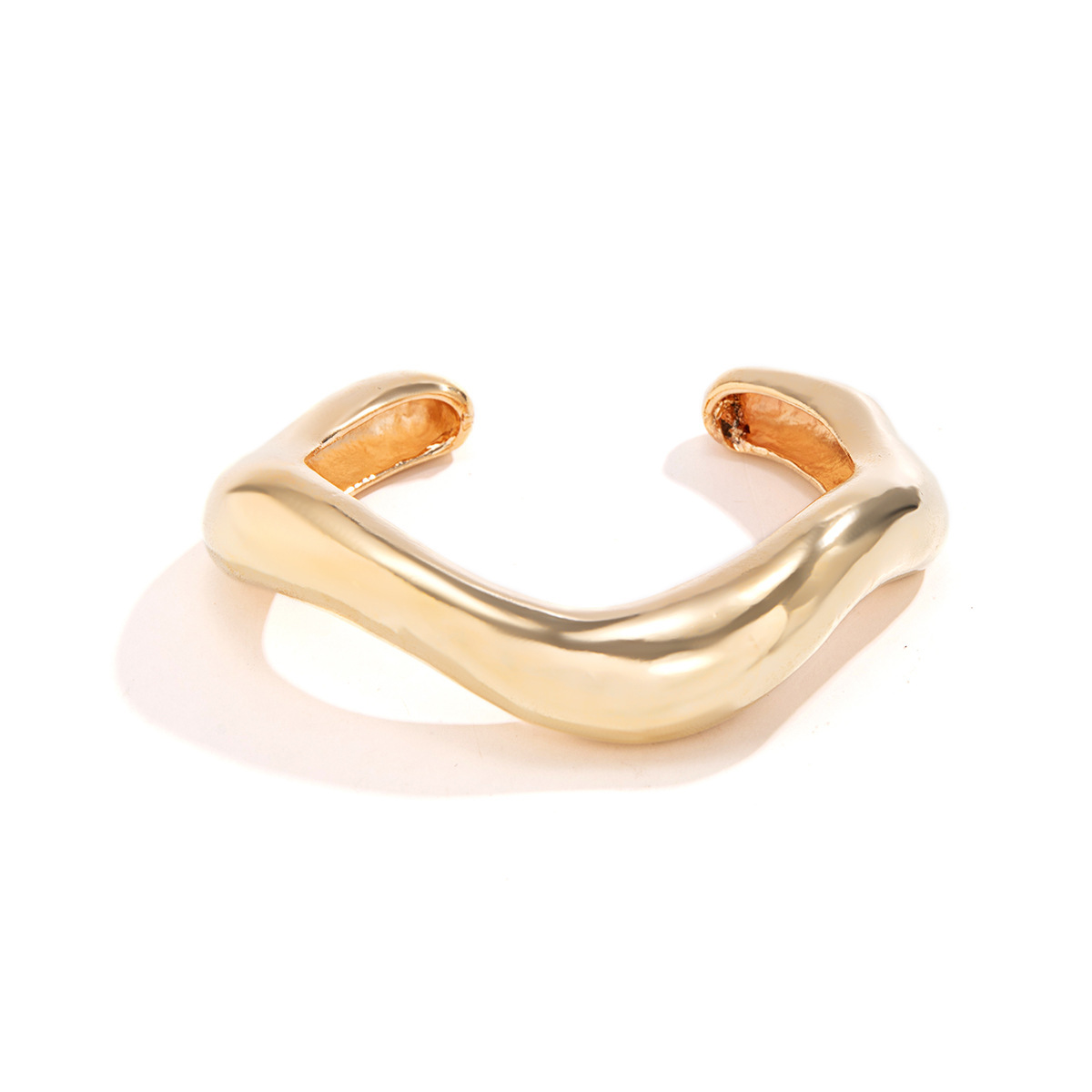 1 Piece Quantity Modern Style Simple Style Geometric 304 Stainless Steel Bangle In Bulk