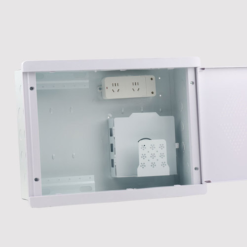Home weak current distribution box, dark installed 300*400*120 fiber optic entrance information box, network hub box, wiring distribution box