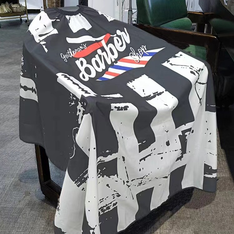 Fabricante spot salón peluquería corte de pelo tela antiadherente estilo europeo y americano simple tinta herramientas de corte de pelo tendencia