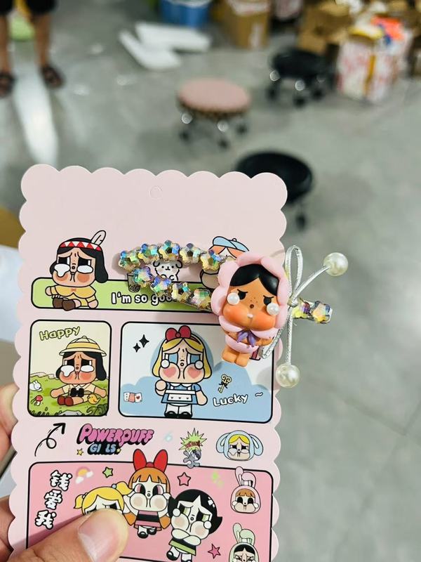 LABUBU THE MONSTERS怪味便利店系列改娃萌粒pvc材质可打孔|undefined