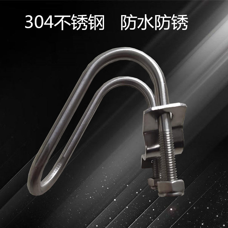 304不锈钢十字扣件4分6分1寸钢管水管卡扣件固定脚手架扣件连接件