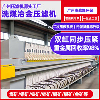工业固液分离设备洗煤冶金专用全自动高压隔膜压滤机污泥脱水设备