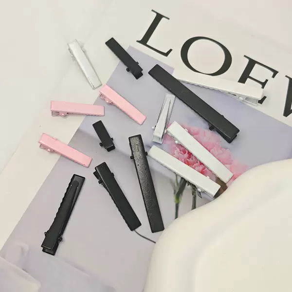 Crocodile Clip Hairpin DIY Materials, Duckbill Clip Hairpin DIY Base, Hairpin Base, Square Clip, Handmade Hairpin Base
