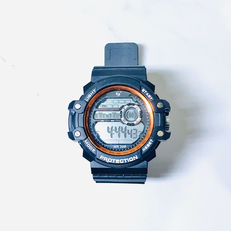 韩版学生手表 运动防水多功能电子表 男生个性游泳户外登山表爆款详情图7