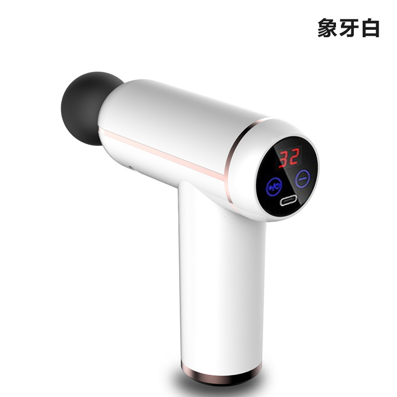 ミニ筋膜ガン充電式マッサージャー家庭用リラクゼーション筋肉電気フィットネス機器ガールズスポーツマッサージャー|undefined