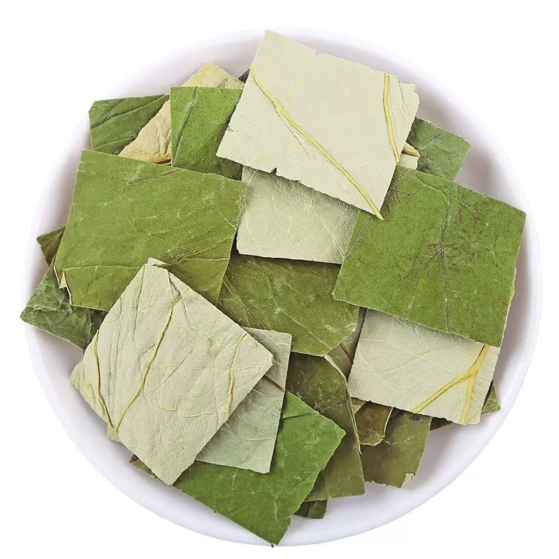 Lotus Leaf Tea He Ye 500g Dried Folium Nelumbinis Granules for Herbal Infusions quality and texture