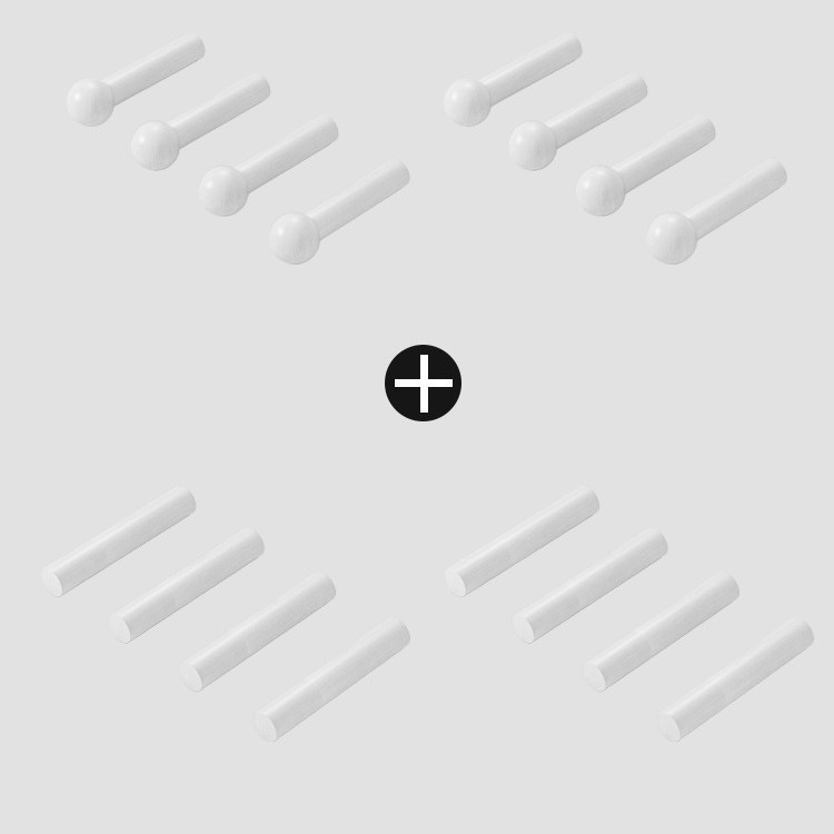 Hoyo de madera sólida Hoyo accesorios de tablero de estante general gancho de fósforo agujero redondo palo de madera laminado partición de madera