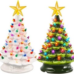 クリスマスツリー ホリデーライトアップ デスクトップクリスマスオーナメント クリスマスツリー用 ナイトライト