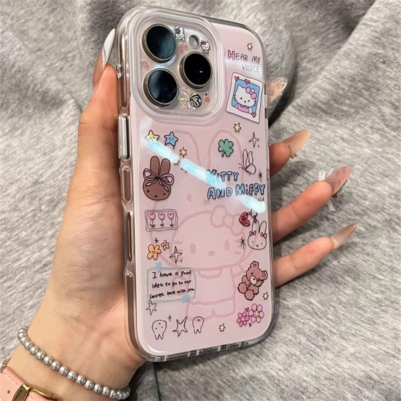 Apple, cute compatible phone case, iPhone17 Pro, iPhone 13, iphone, 16promax, 17, 13pcs, 14plus