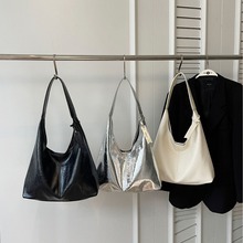 跨境大容量包包女2024新款时尚百搭单肩腋下包质感通勤托特包bags