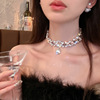 Necklace, advanced chain for key bag , 2023 collection, light luxury style, high-quality style, wholesale