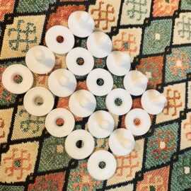 拉布布配件毛绒搪胶LABUBU配件 手脚图纸脖子卡扣羊毛卷珊瑚绒