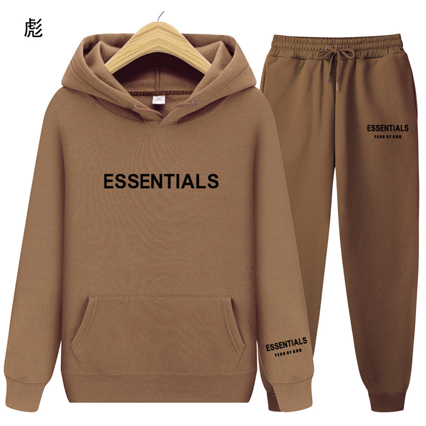 Fear of God Essentials Set 2-Piece Brown