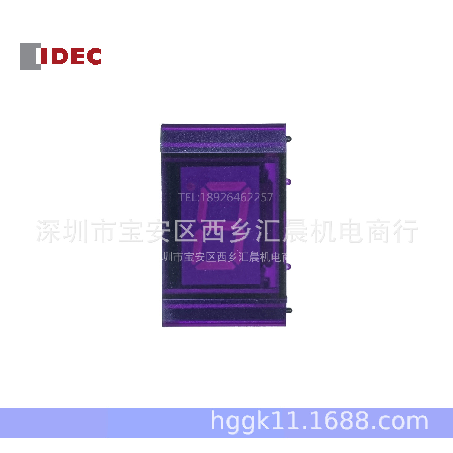 IDEC和泉组合式数字显示器DD3S-F31N-R和泉原装