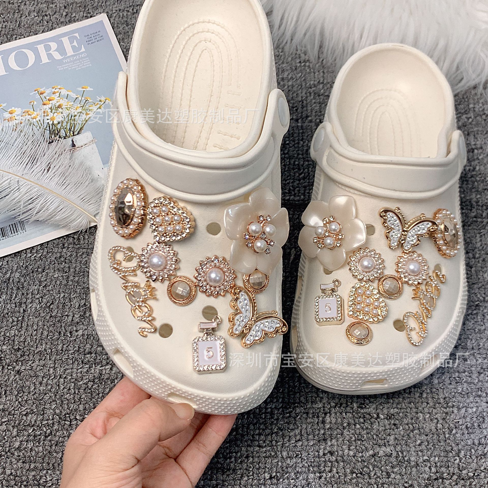 K114-Crown 알파벳 브랜드 샤넬 세트 (신발 제외)