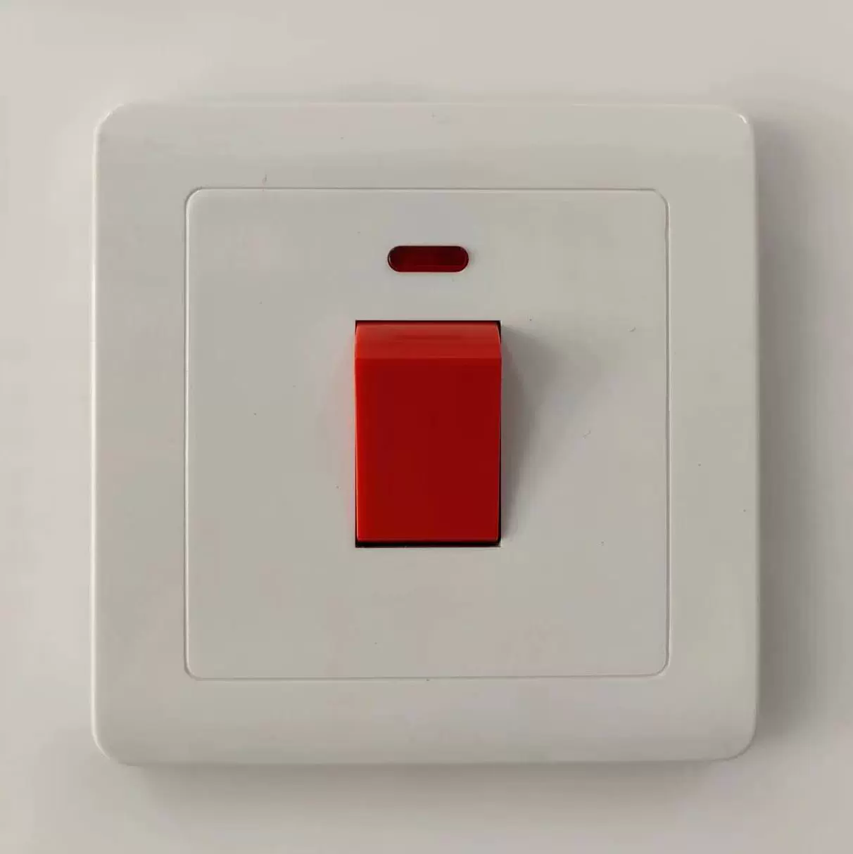 Luoge Wall Ultra-Thin Switch Panel - Lightweight, Multi-Config Electrical Socket Box with Light