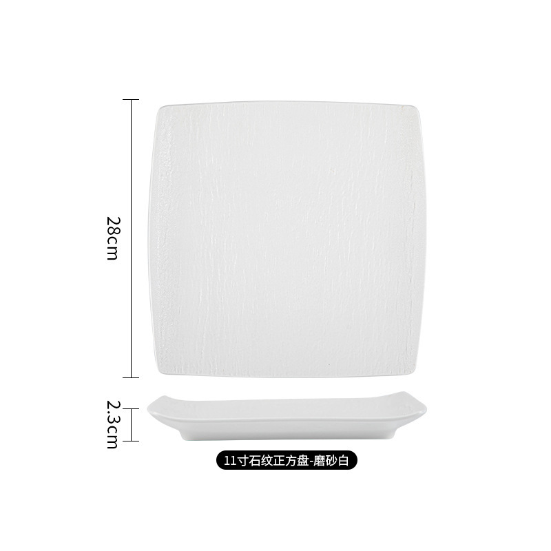 Vajilla de Chaozhou con diseño de piedra, cuencos de alto valor estético, juego de cuencos y platos de cerámica de lujo para el hogar, cuencos para arroz, platos para bistec, platos para pescado estilo occidental.