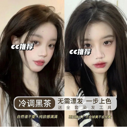 染毛剤黒天然植物紅茶染毛剤自宅で女性と男性のための特別な非刺激性染毛剤|undefined