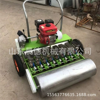 汽油电动蔬菜点播机 空心菜卷心菜精播单行手推播种机