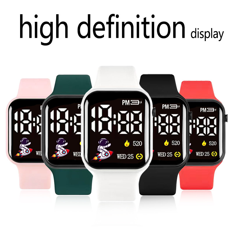 25 New Models of Y1T6 Astronaut Rocket Led Watches, Simple Large-Screen Digital Sports Student Electronic Watches 25 New Models of Y1T6 Astronaut Rocket Led Watches, Simple Large-Screen Digital Sports Student Electronic Watches