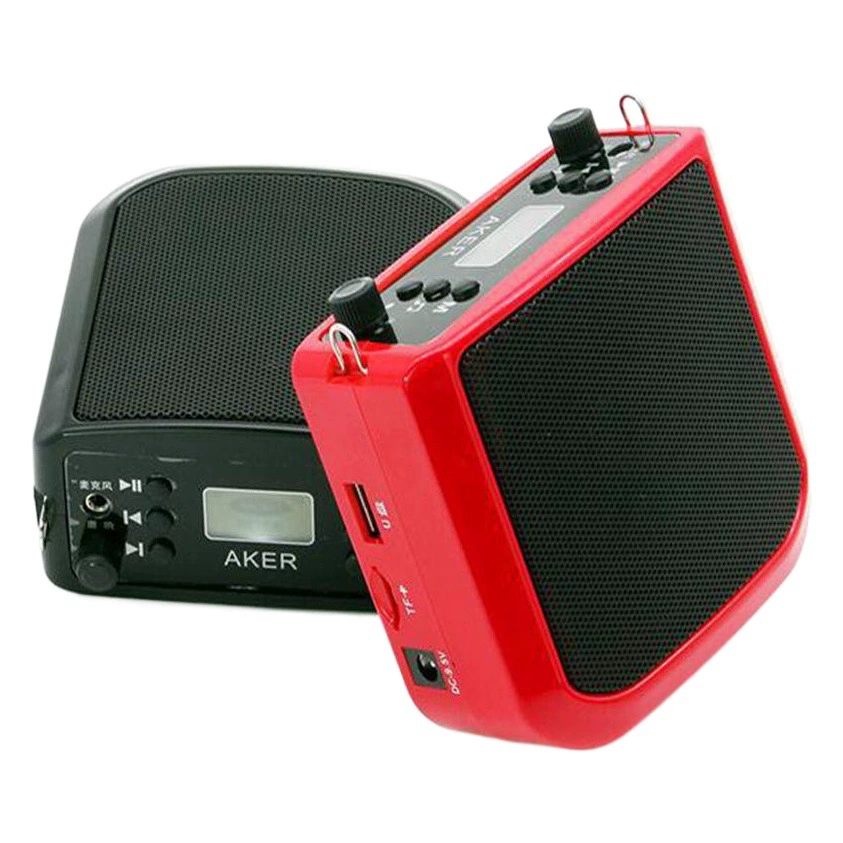 AKER AK25W беспроводной Bluetooth-громкоговоритель мощный звук для квадратных танцев для учителей и экскурсоводов