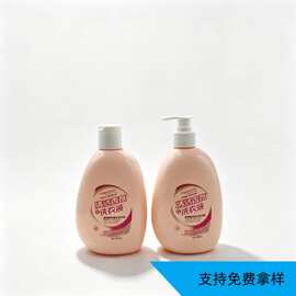 500ml椭圆按压瓶圆润洗护分装 沐浴露塑料瓶洗手液身体乳日化包装
