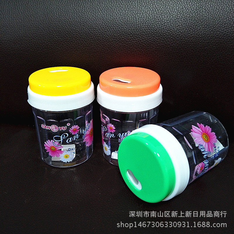2068 Printed Toothpick Holder Large Toothpick Tube Toothpick Jar Dollar Store Toothpick Box Multi-Purpose Seasoning Bottle Factory Price Wholesale
