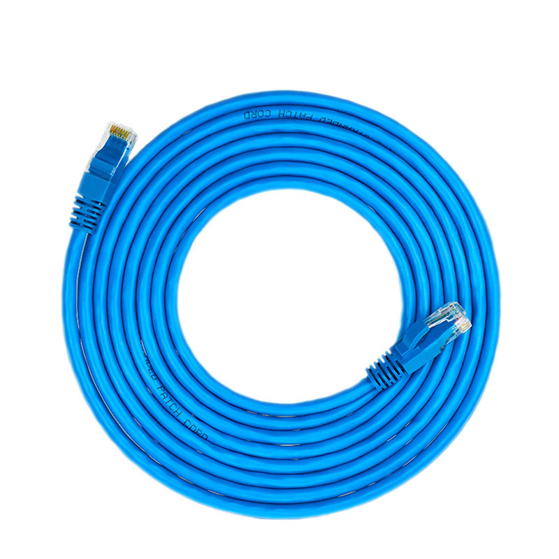 Category 6 Super Gigabit Finished Network Cable Cat6 Network Cable 1m Computer Network Cable Jumper Router Cable