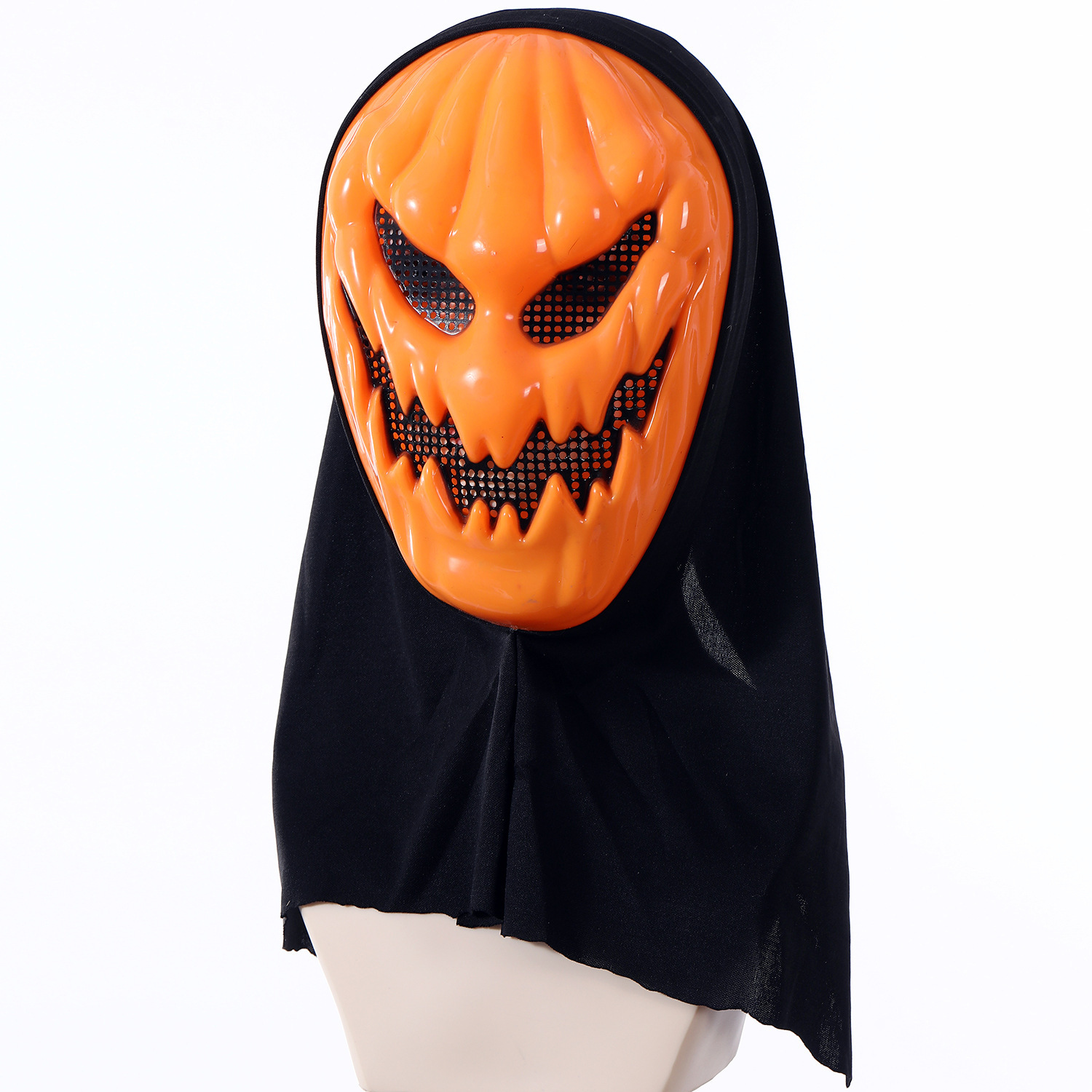 Halloween Party Pumpkin Horror Mask Plastic Three-dimensional Ghost Festival Simulation Head Suit