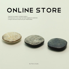 MOSN Embossed Resin Buttons Pea Coat Style Coat with Faux Fur Double-Sided Zipper, Children's Style Windbreaker Jacket & Suit Decorative Buttons