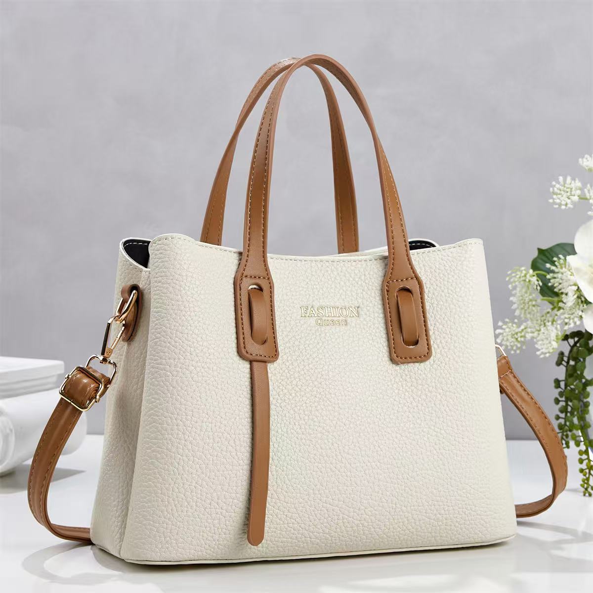 Bolso de moda casual temperamento color sólido versátil mochila de viaje diario bolsas de hombro transfronterizas