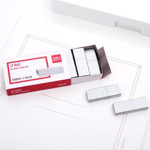 Deli 0010 mini stapler learning office portable stapler with strong penetrating power 10# can staple 12 pages