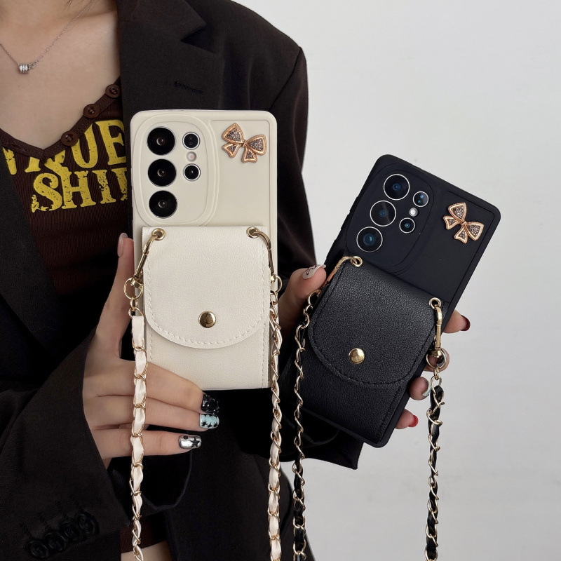 Leather-Textured Multifunctional Card Holder Suitable for Samsung A16 Phone Case Galaxy S25Ultra Protective Cover S24Plus Leather-Textured Multifunctional Card Holder Suitable for Samsung A16 Phone Case Galaxy S25Ultra Protective Cover S24Plus