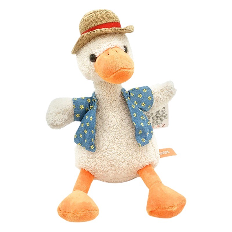 Genuino arena talla en línea celebridad pato juguete repetición lectura pato aprendiendo a hablar pato eléctrico muñeca regalo de cumpleaños