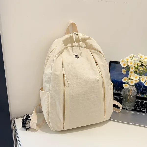 Ultra-Light Backpack 2025 New Model High-End Niche Nylon Fabric Work Commute Travel Backpack Small and Lightweight