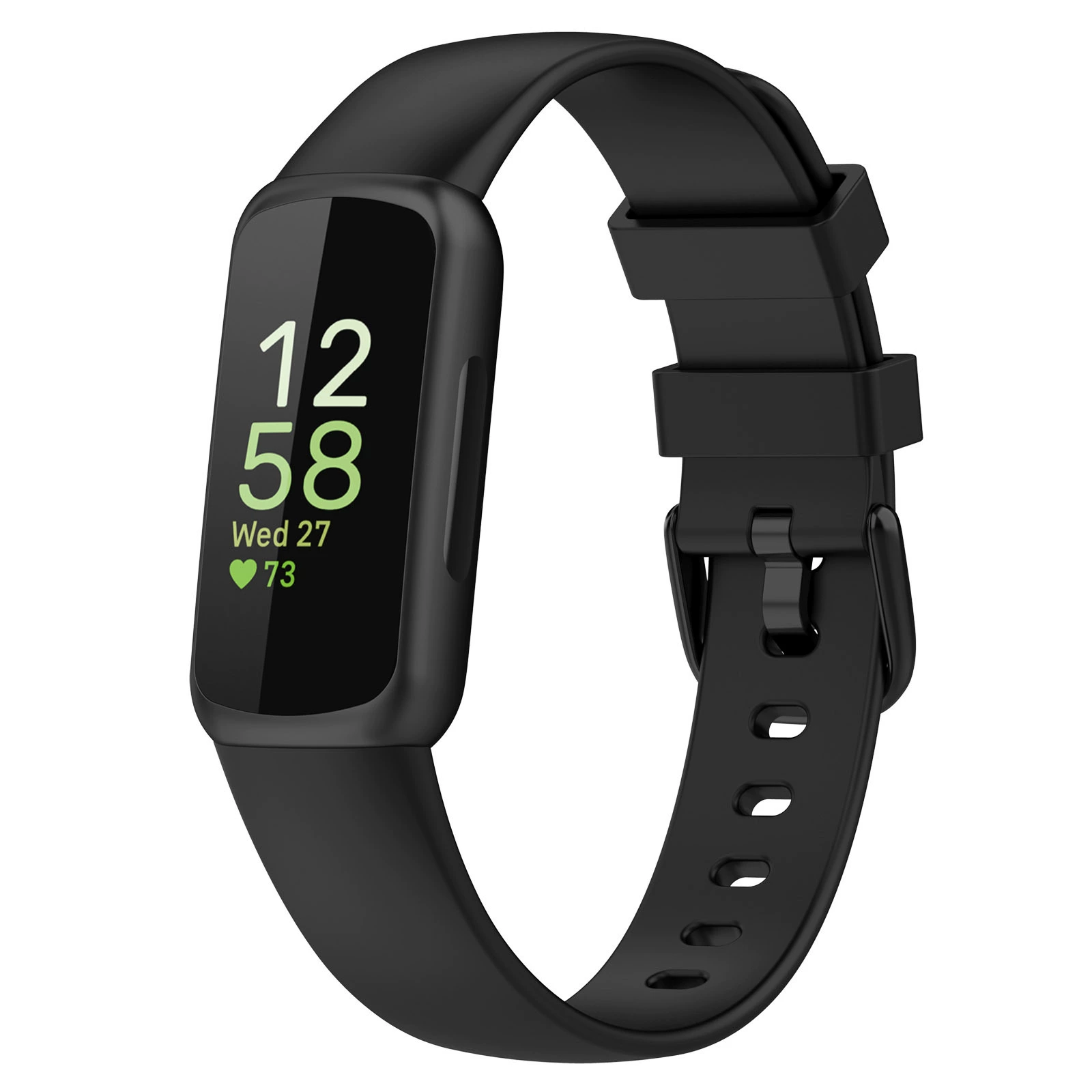 Ремешок из резины для Fitbit Inspire 3, ремешок того же цвета, TPE ремешок