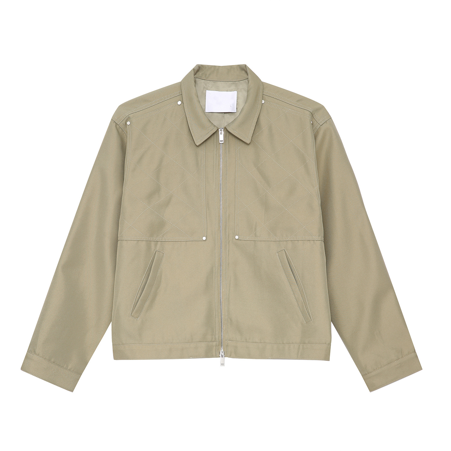 Mtlclothes ropa de Hombre | 2024 primavera nuevo retro color sólido pesado solapa chaqueta casual traje herramientas