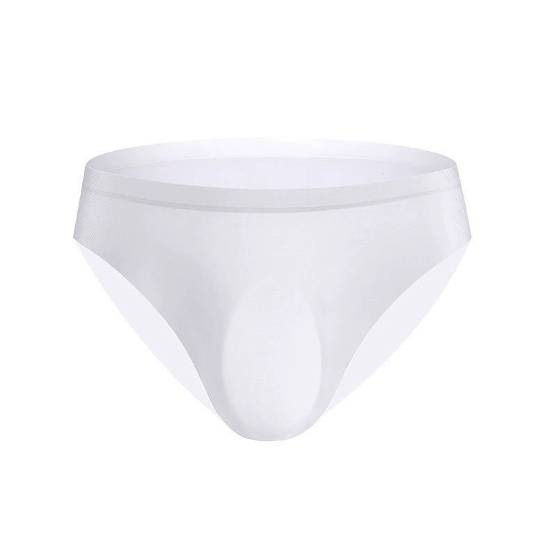 Men's sexy silk summer thin breathable quick dry pants