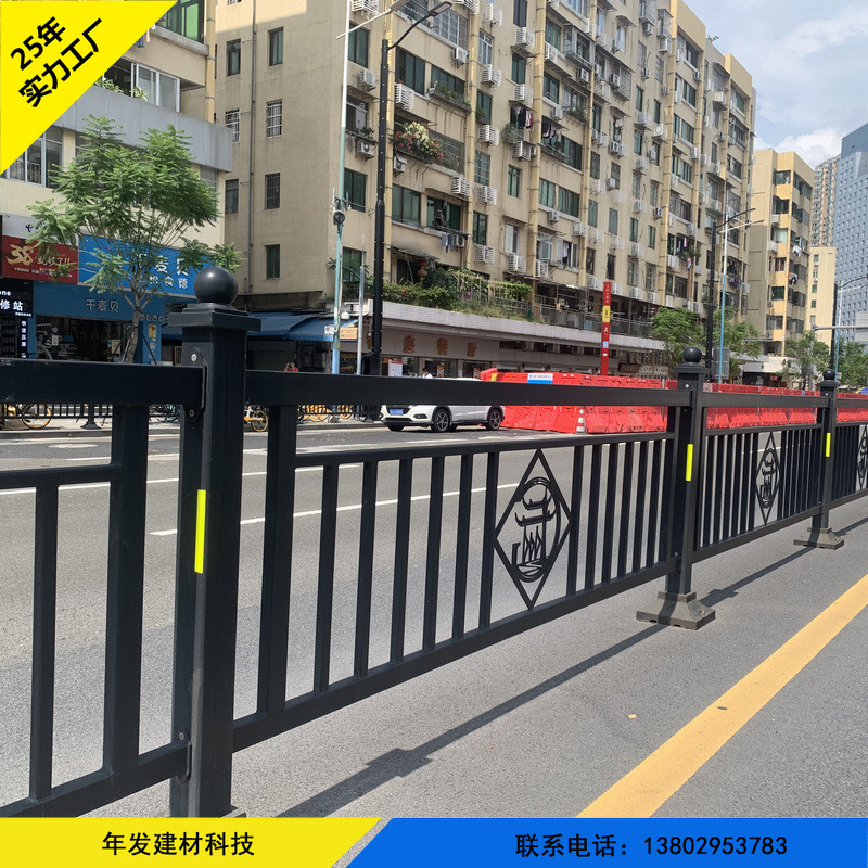 广州电瓶车停车场市政道路隔离护栏网 景观防护栏杆