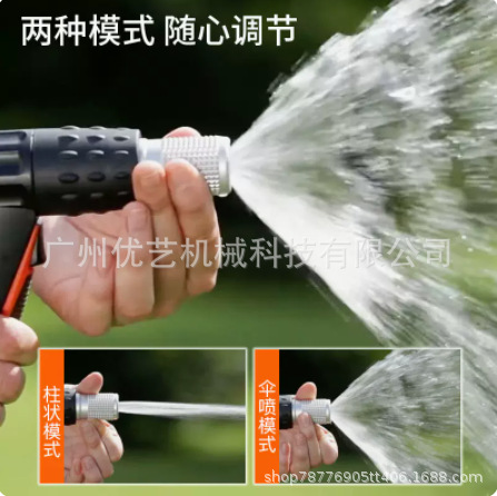 CLABER意大利进口园艺水枪喷头浇水神器嘉霸高压家用洗车水枪浇花