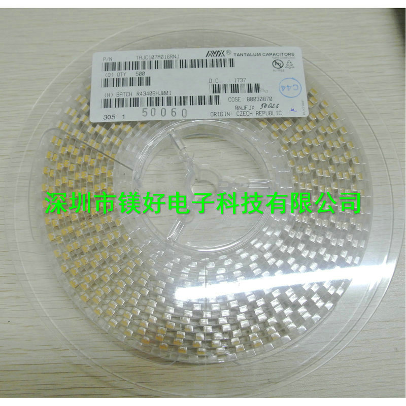C型钽电容TAJC106K016RNJ,TAJC106K025RN,钽电容供应配单