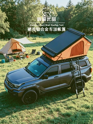 Hard-Top Aluminum Alloy Roof Tent Suv Tank 300 Outdoor Camping Tent Wrangler Great Wall Poer Vehicle Equipment (Avtomobil dam çadırları)
