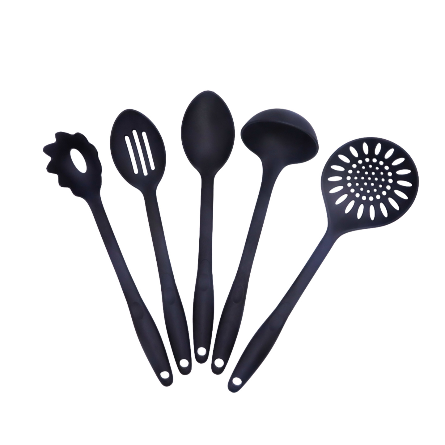 9 piezas de cocina especial de nylon antiadherente conjunto transfronterizo al por mayor resistente a altas temperaturas verduras fritas, cocina de pescado, pala y cuchara