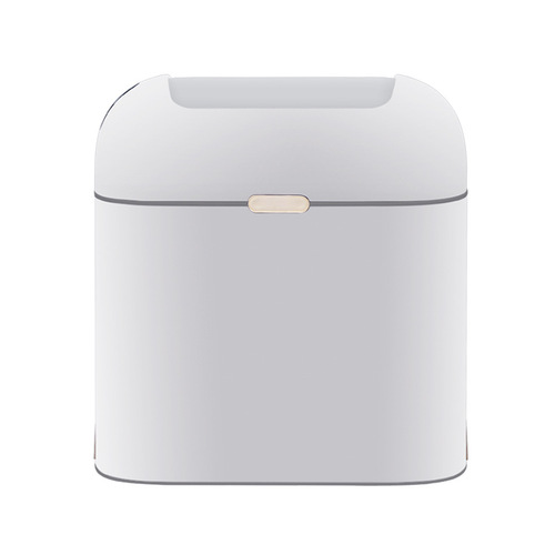 Jie'anhui smart trash can induction home bathroom bedroom living room paper basket automatic toilet paper bucket with lid narrow